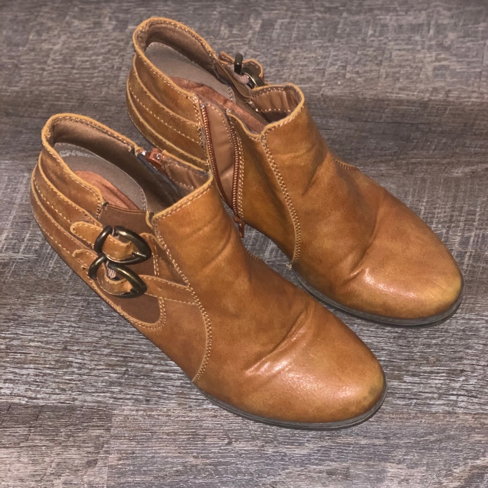 Faux Leather booties